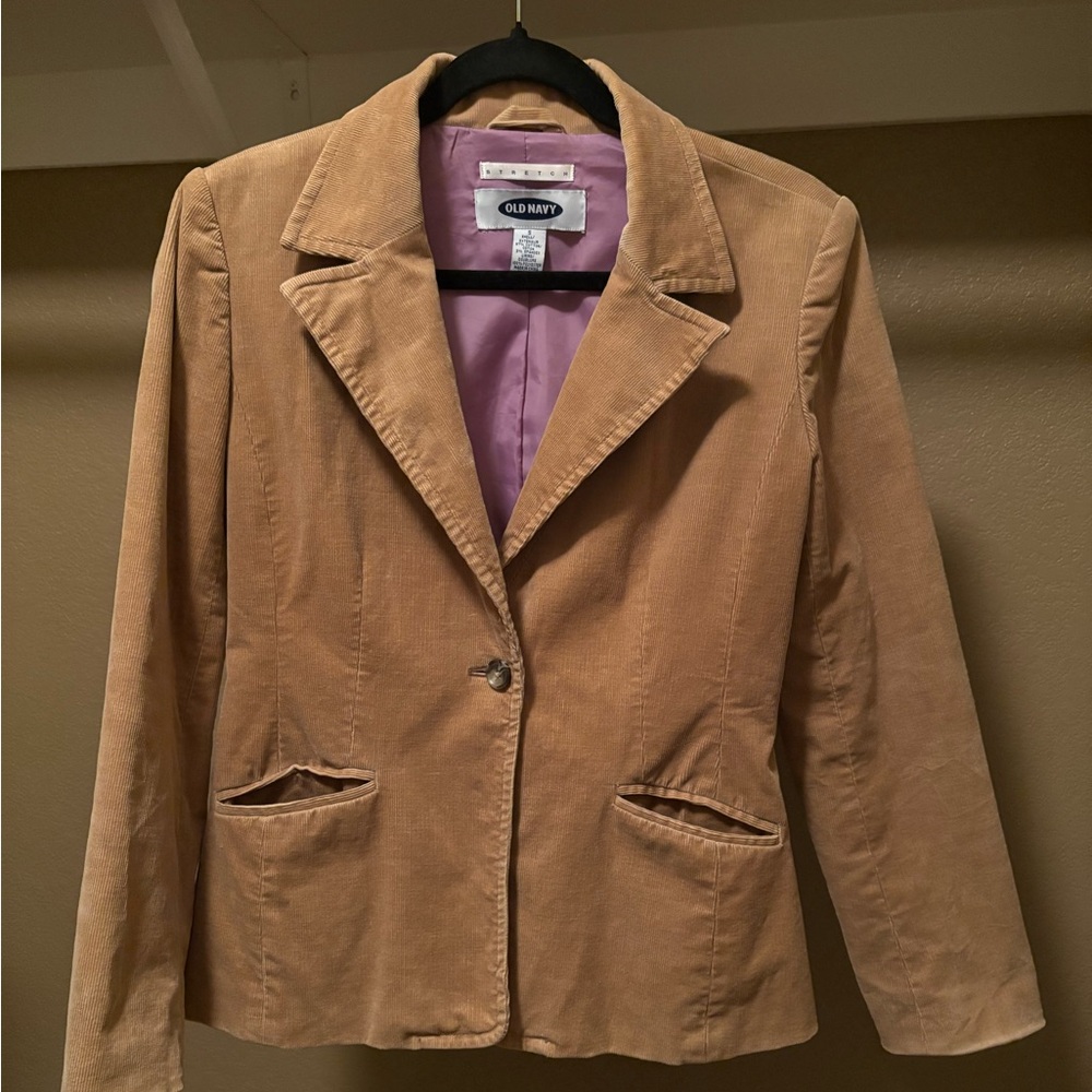 Old Navy Camel Corduroy Jacket